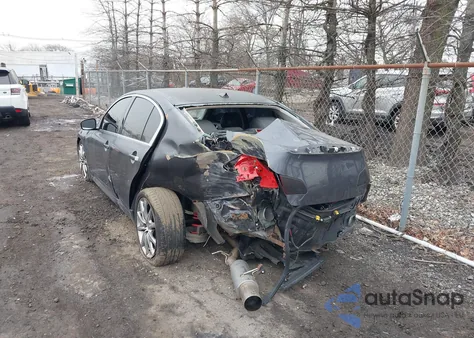 2009 Infiniti G37X z USA, uszkodzony, nr VIN JNKCV61F79M355837